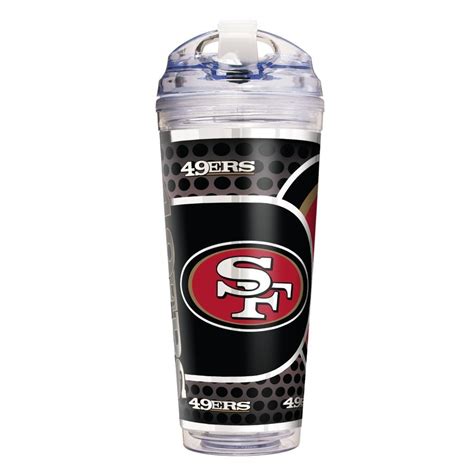 We have almost everything on ebay. NFL Team 14oz Insulated Clear Face Travel Tumbler Coffee Mug San Francisco 49ers | San francisco ...