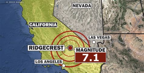 Large 7.1-Magnitude Earthquake Hits Southern California Tonight at 8:19pm - SnowBrains