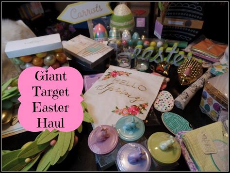 Giant Target Easter Haul Home Decor And Dollar Spot Easter Easter