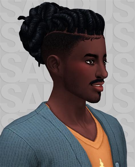 Sims 4 Curly Bun Safaritoo