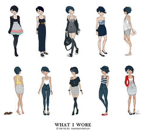 What I Wore 02 By Vmbui On Deviantart