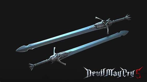 Devil May Cry 5 Dantes Rebellion Sword By Trikzme On Deviantart