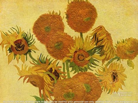 46 Van Gogh Sunflowers Wallpapers Wallpapersafari