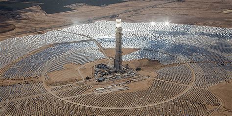 This Is A Solar Power Tower It Is Located In Israel And Is The Tallest Solar Power Tower At 260