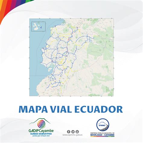 Mapa Vial Del Ecuador