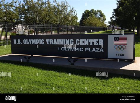 The United States Olympic Training Center In Colorado Springs Colorado