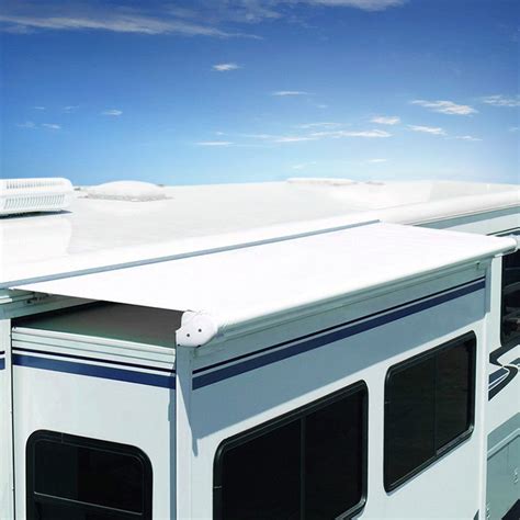 Carefree® Uq1410025 Sok Iii™ 145 White Rv Slide Out Awning With Wind