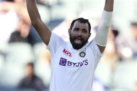 india vs australia mohammed shami advised six weeks of rest will fly out to india on wednesday