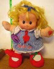 Sarahs new colour wheel reminds rainbow that he has not seen his niece for a while. 10 Fisher Price Little People GIGGLING SARA LYNN Doll | eBay