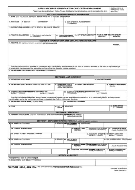 Top 7 Dd Form 1172 Templates Free To Download In Pdf Format