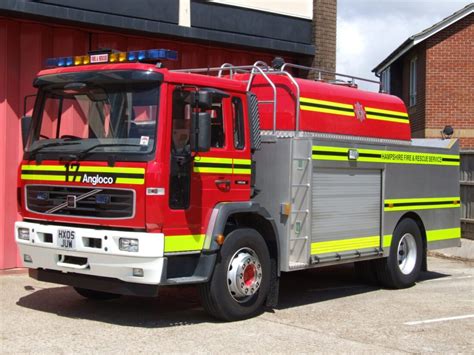 Appliances And Support Vehicles Hampshire And Isle Of Wight Fire