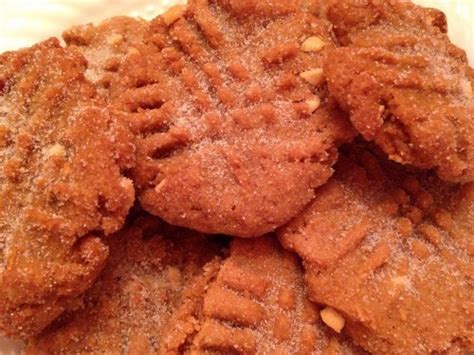 Chewy Gluten Free Peanut Butter Cookies Two Chums