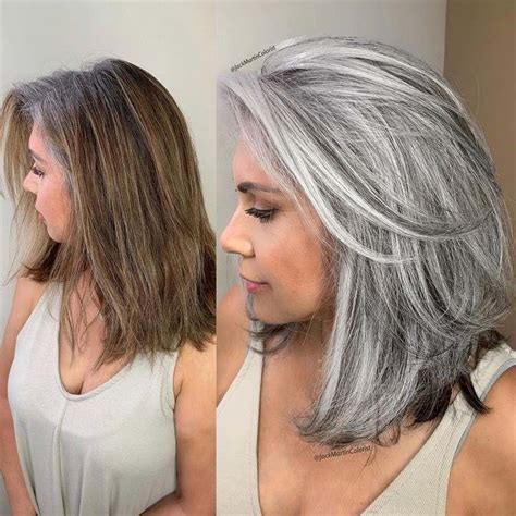 Salt And Pepper Hair Color Make Your Gray Hair Look Super Trendy 2023