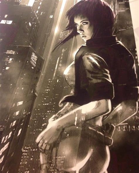 Ghost in the shell 2017 posters and art. Leaked Ghost in the shell movie character photos, concept ...