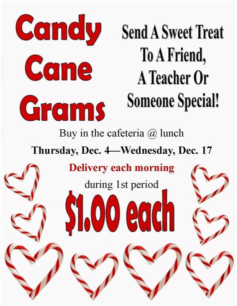 Last year i used the individually wrapped, round peppermints but i thought it was. candy cane sale flyer - Google Search | Candy grams ...