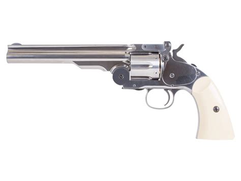 Schofield No 3 Bb Revolver Nickel With Ivory Grips Airgun Depot