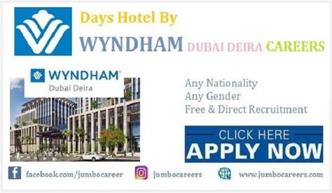 days hotel by wyndham dubai jobs and careers 2022