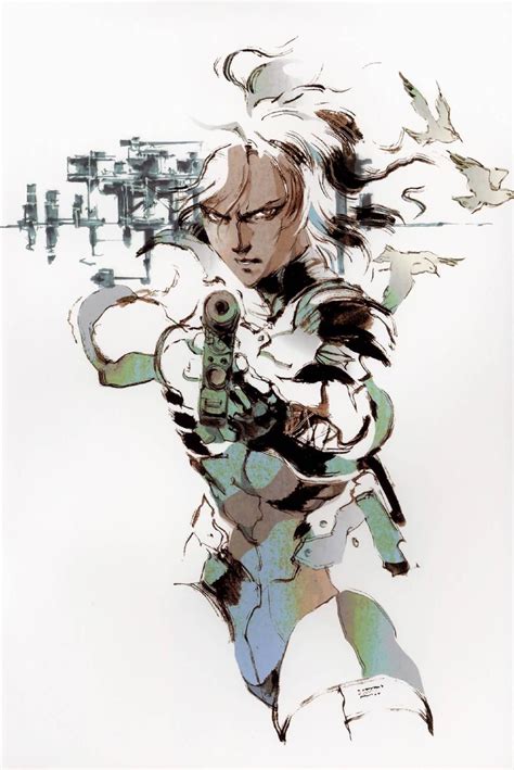 Metal Gear Solid 2 Concept Art Raiden Concept Art Ashley Wood