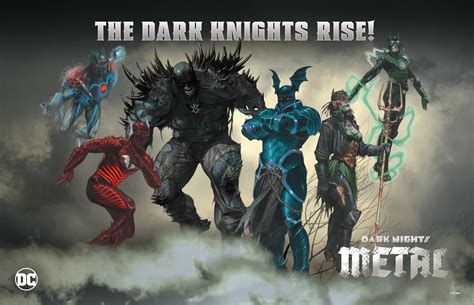 Dc Reveals Six Of Seven Twisted Batmen From Dark Nights Metal