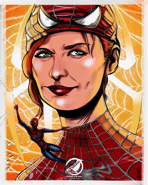 Kirsten Dunsts Mj As Spider Woman In 2023 Spider Man Trilogy Comic