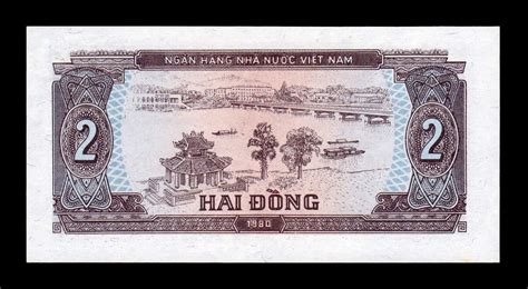 Vietnam 2 Dong 1980 Pick 85 Sc Unc NumismÁtica La Lonja