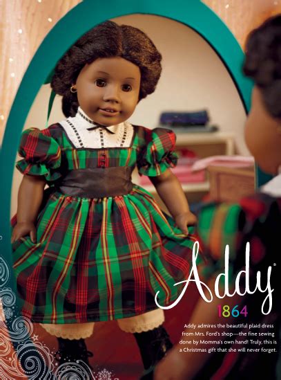 addy in the christmas catalogue in 2013 american girl clothes doll clothes american girl