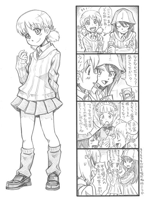 Mika Aki And Cutlass Girls Und Panzer Drawn By Bbbfriskuser