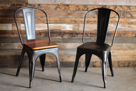 Metal Cafe Chairs Etsy Uk