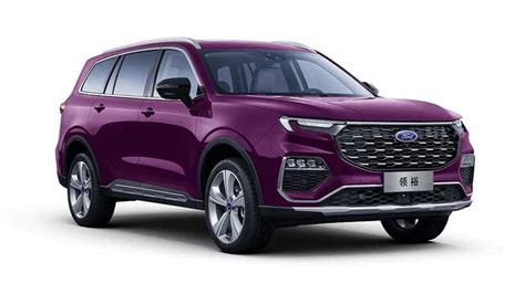 Ford Equator Three-Row SUV Debuts With Bold Color, Fancy Cabin