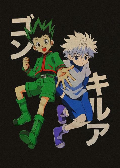 Anime Hunter X Hunter Gon Poster Art Print By Team Awesome