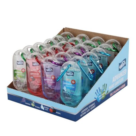 Pieces Wish Advanced Bulk Hand Sanitizer Oz With Key Clip In Assorted Scents Hand