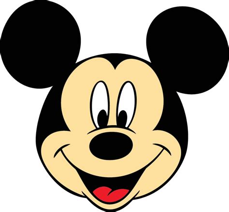 Download Mickey Mouse Face Png Image For Free