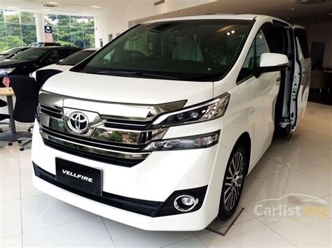 Experience the pinnacle of comfort and convenience with rear captain seats and luxurious leather interior, only in the new toyota vellfire. Toyota Vellfire 2016 2.5 in Kuala Lumpur Automatic MPV ...