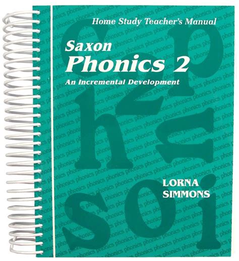 Saxon Phonics Teacher Manual