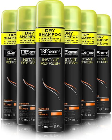Tresemme Instant Refresh Dry Shampoo 250 Ml Pack Of 6 Uk