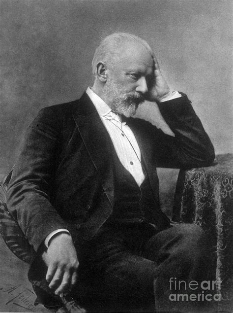 Pyotr Ilyich Tchaikovsky Russian Photograph By Science Source