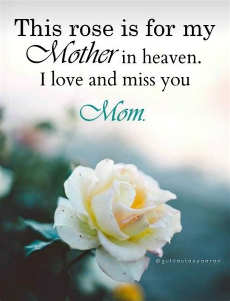 Miss My Mom Quotes Mom In Heaven Quotes Mothers Day In Heaven In Loving Memory Quotes