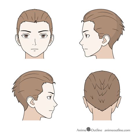 Anime Boy Side Profile Hair Drawing Here Is A Great Anime Manga Side