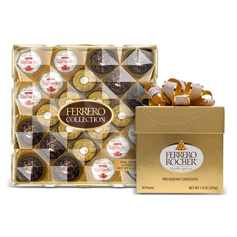 Buy Ferrero Rocher And Collection Fine Hazelnut Milk Chocolates Gift Box Assorted Coconut