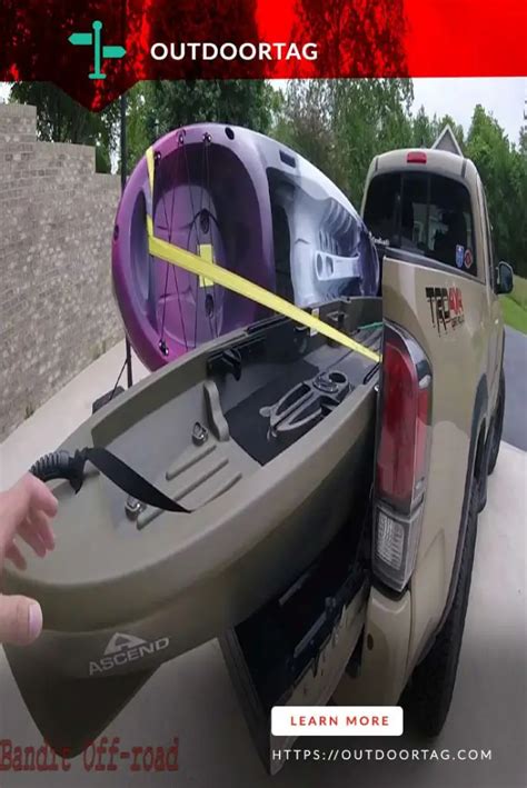 How To Tie Down A Kayak In A Truck Bed Securely Outdoortag