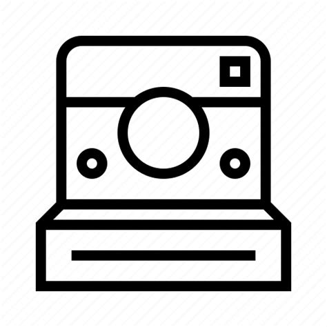 Camera Instant Photo Photography Polaroid Icon