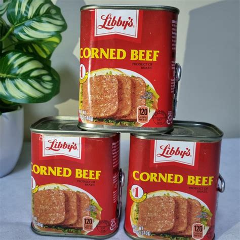 Libby S Corned Beef Food Drinks Packaged Instant Food On Carousell