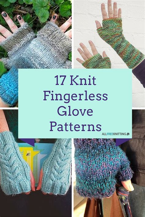 Easy and quick fingerless gloves knitting patterns with choices for all skill levels. 20 Knit Fingerless Glove Patterns | Fingerless gloves ...