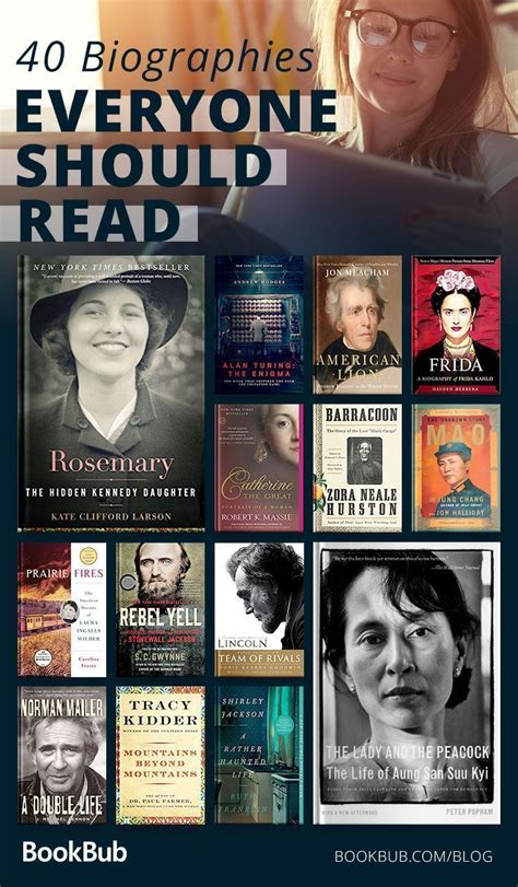 40 Biographies Everyone Should Read Including Inspiring Nonfiction Books For Your Reading List
