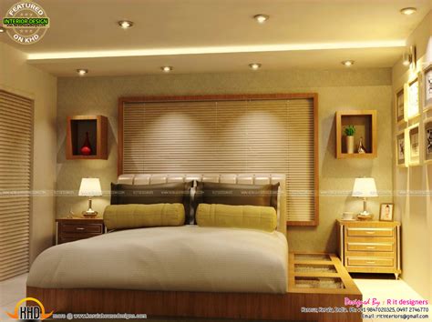 Master Bedrooms Interior Decor Kerala Home Design And