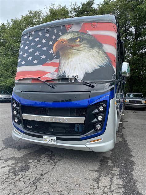 Class A RV Windshield Shade | Magne Shade