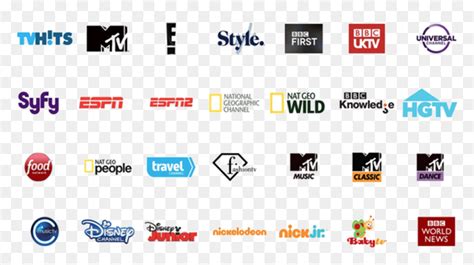 Tv Channel Logos Different Channels On Tv Hd Png Download Vhv