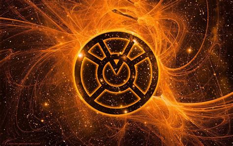 Orange Lantern Corps Desktop Wallpapers Wallpaper Cave