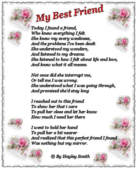 My Best Friend Poem :: Friends :: MyNiceProfile.com