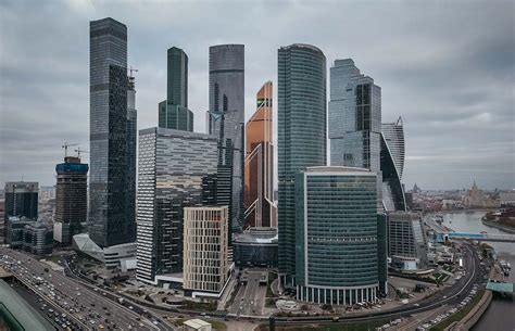The Skyscrapers Of Moscow City In Photos